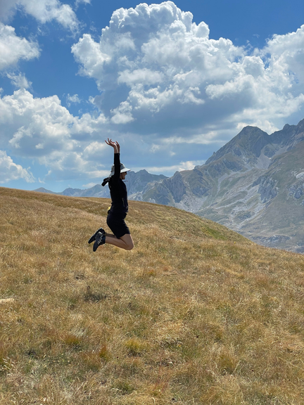 Pure joy on the high ridges