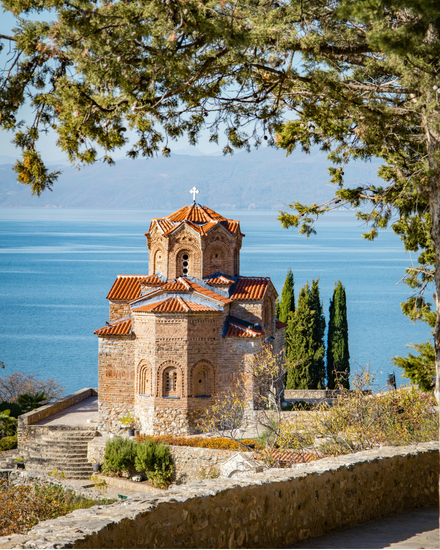 Church of St. John at Kaneo, overlooking Lake Ohrid